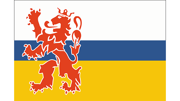 Vlag provincie Limburg Provincievlag Limburg - 600 * 337 pixels